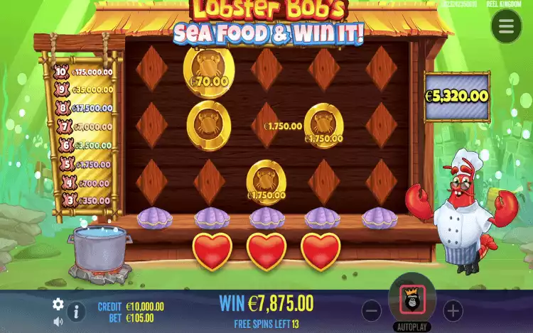 Lobster Bob’s Sea Food and Win It_Buy Features