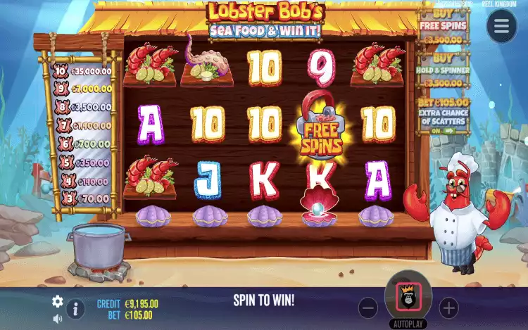 Lobster Bob’s Sea Food and Win It_Free Spin