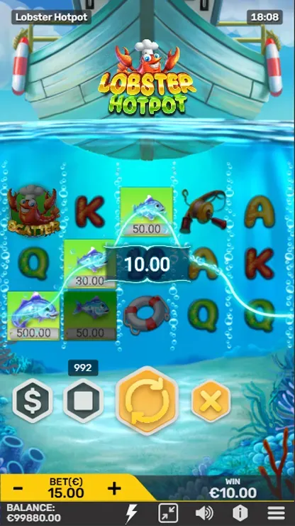 Lobster Hotspot - Mobile Simple Win