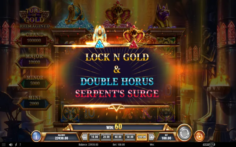 Tomb of Gold Reimagined - Lock’n Gold Round Feature