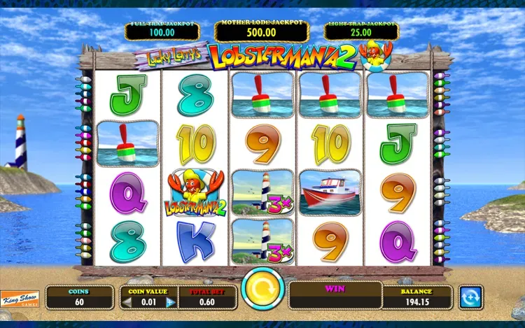 Lucky Larry's Lobstermania 2 Bonus Features -  Multipliers