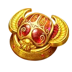 Luxor of Cleopatra - Golden Scarab Symbol