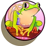 Mad Mad Monkey 2 - Frog Symbol