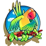 Mad Mad Monkey 2 - Parrot Symbol