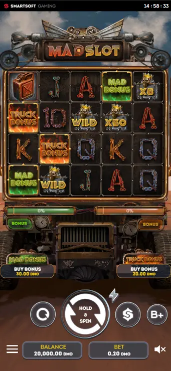 Mad Slot - Mobile Base Game