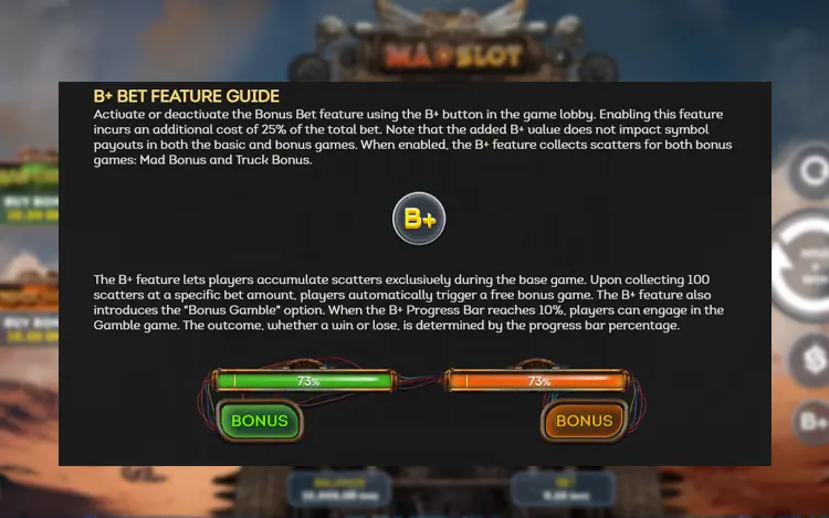 Mad Slot - Feature