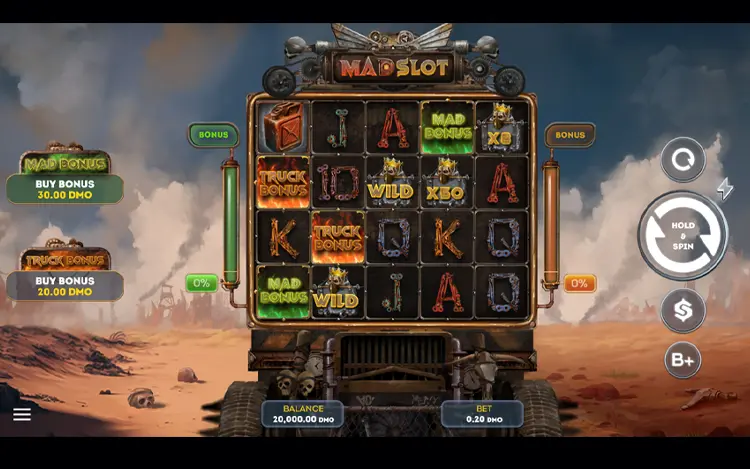 Mad Slot - RTP & Wagering