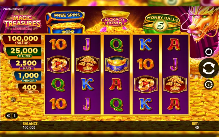 Magic Treasures Dragon - RTP and Wagering