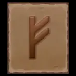 Magician Merlin - F Magic Stone Symbol