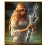 Magician Merlin - Lady of the lake Symbol