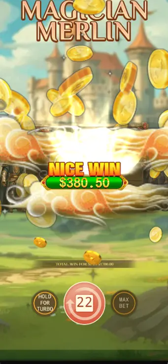 Magician Merlin - Mobile Win