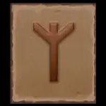 Magician Merlin - Y Magic Stone Symbol