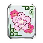 Mahjong 88 - Pink Flower