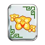 Mahjong 88 - Yellow Flower