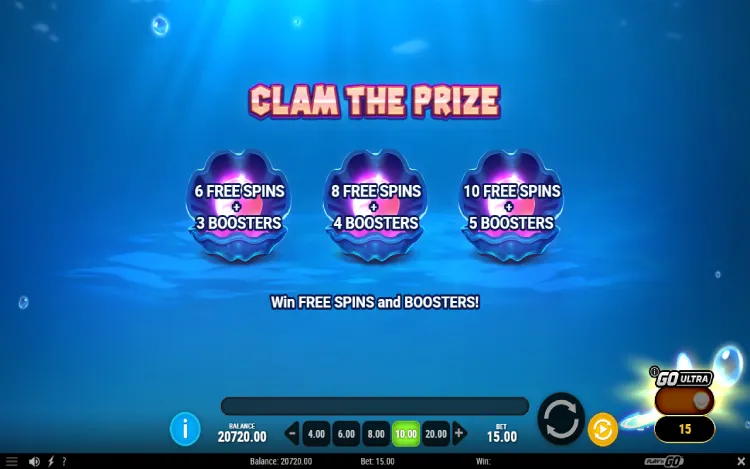 Manta Mayhem - Clam the Prize