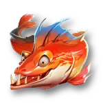Manta Mayhem - Red Fish Symbol