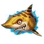 Mega Don Triple Threat - Leopard Shark Symbol