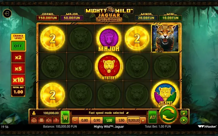 Mighty Wild Jaguar - RTP and Wagering