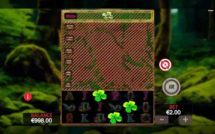 Million Irish - Free Game Spins Bonus Feature