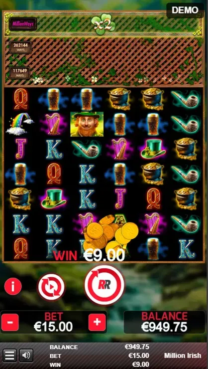 Million Irish - Mobile Simple Win