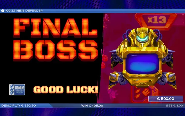 Mine Defender - Final Boss Battle