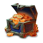 Molten Fireballs - Treasure Chest of Coins