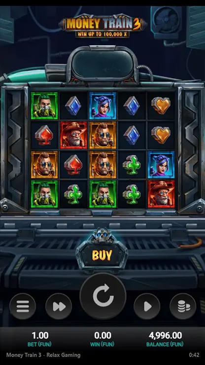 Money Train 3 Mobile Features base