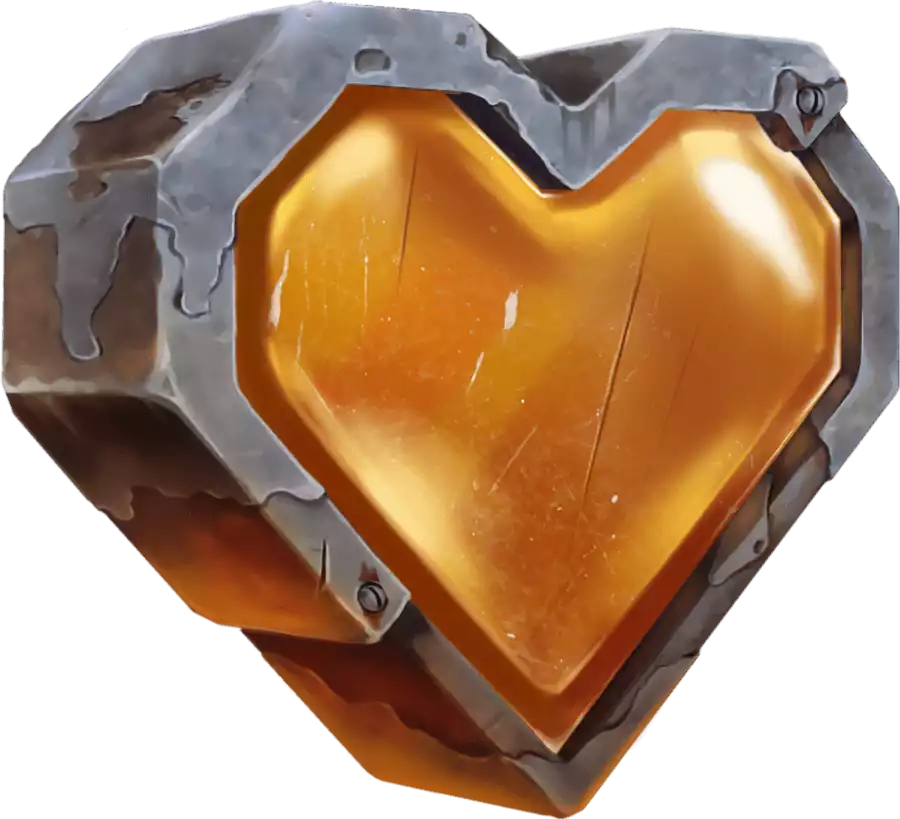 Orange Heart
