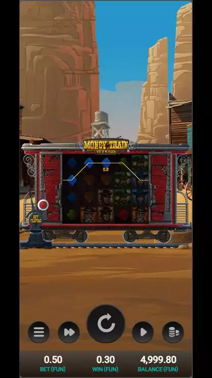Money Train Mobile Features bonus