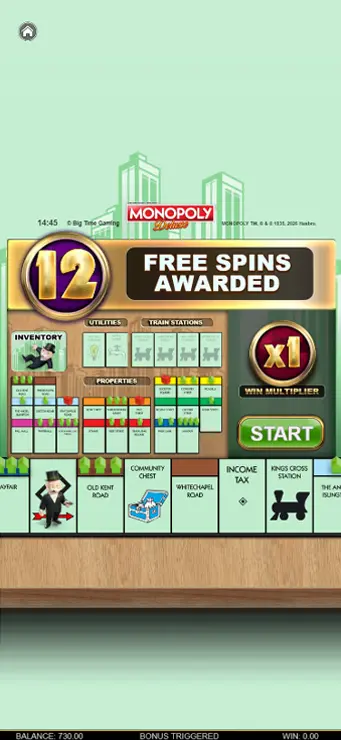 Monopoly Deluxe - Mobile Bonus