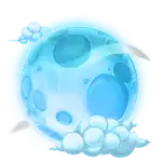 Frightening Frankie - Moon Symbol