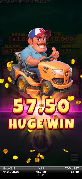 Mow Money MultiMax - Mobile Win