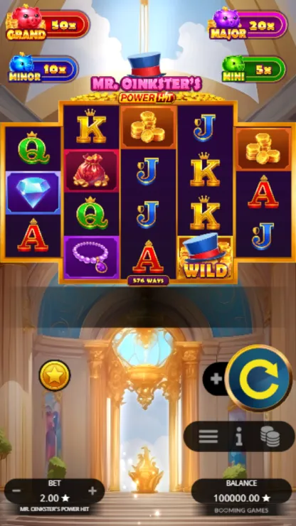 Mr. Oinkster’s Power Hit - Mobile Base Game