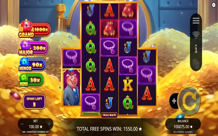 Mr. Oinkster’s Power Hit - Nudging Collect