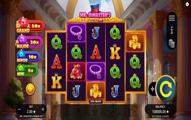Mr. Oinkster’s Power Hit - RTP and Wagering