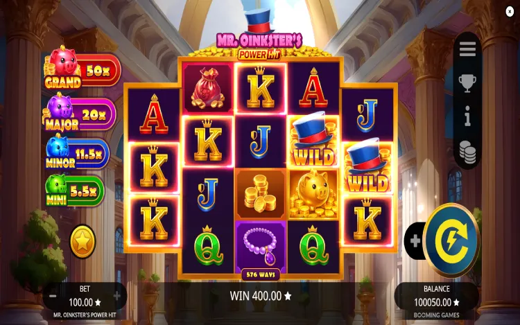 Mr. Oinkster’s Power Hit - Wild Symbol