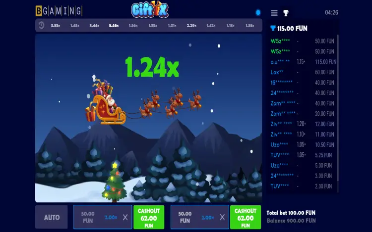 Gift X - Multiple Bets