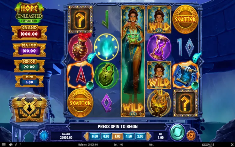 Hope Unleashed Fortune Rises - Multiplier Wilds Feature