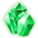 Mystic Mines - Green Gem Symbol