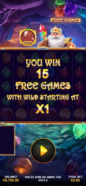 Mystic Mines - Mobile Bonus