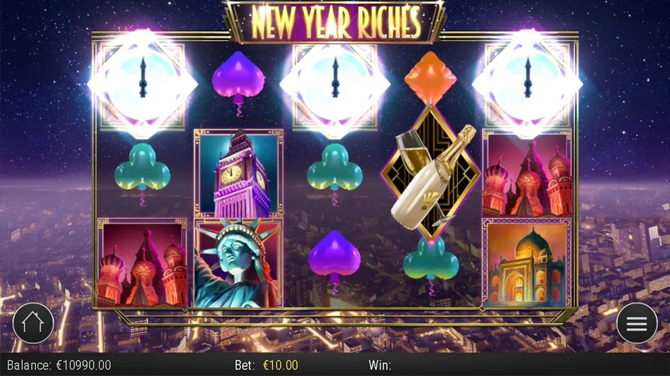 New Year Riches - Mobile Bonus Game
