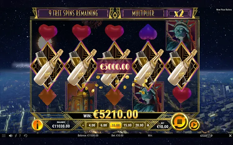New Year Riches - New year Free Spins