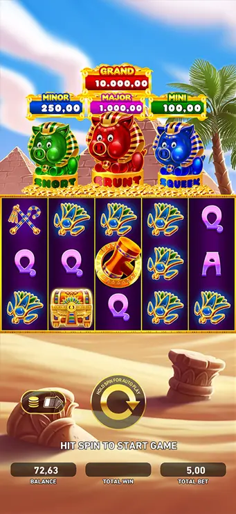 Oink Oink Oink Pharaohs - Mobile Base Game