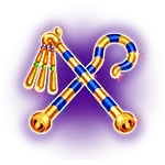 Oink Oink Oink Pharaohs - Crook and Flail Symbol