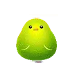 Oiran Hearts - Green Bird Symbol