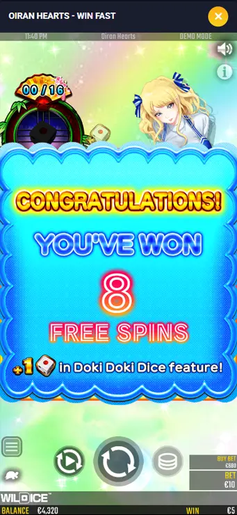Oiran Hearts - Mobile Bonus