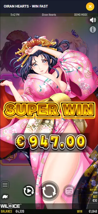 Oiran Hearts - Mobile Win