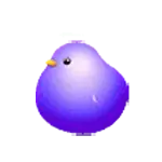 Oiran Hearts - Purple Bird Symbol