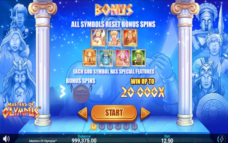 Masters of Olympus - Olympus Bonus Feature