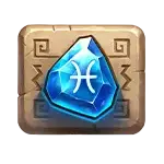 Oracle of Gold - Blue Gem Symbol